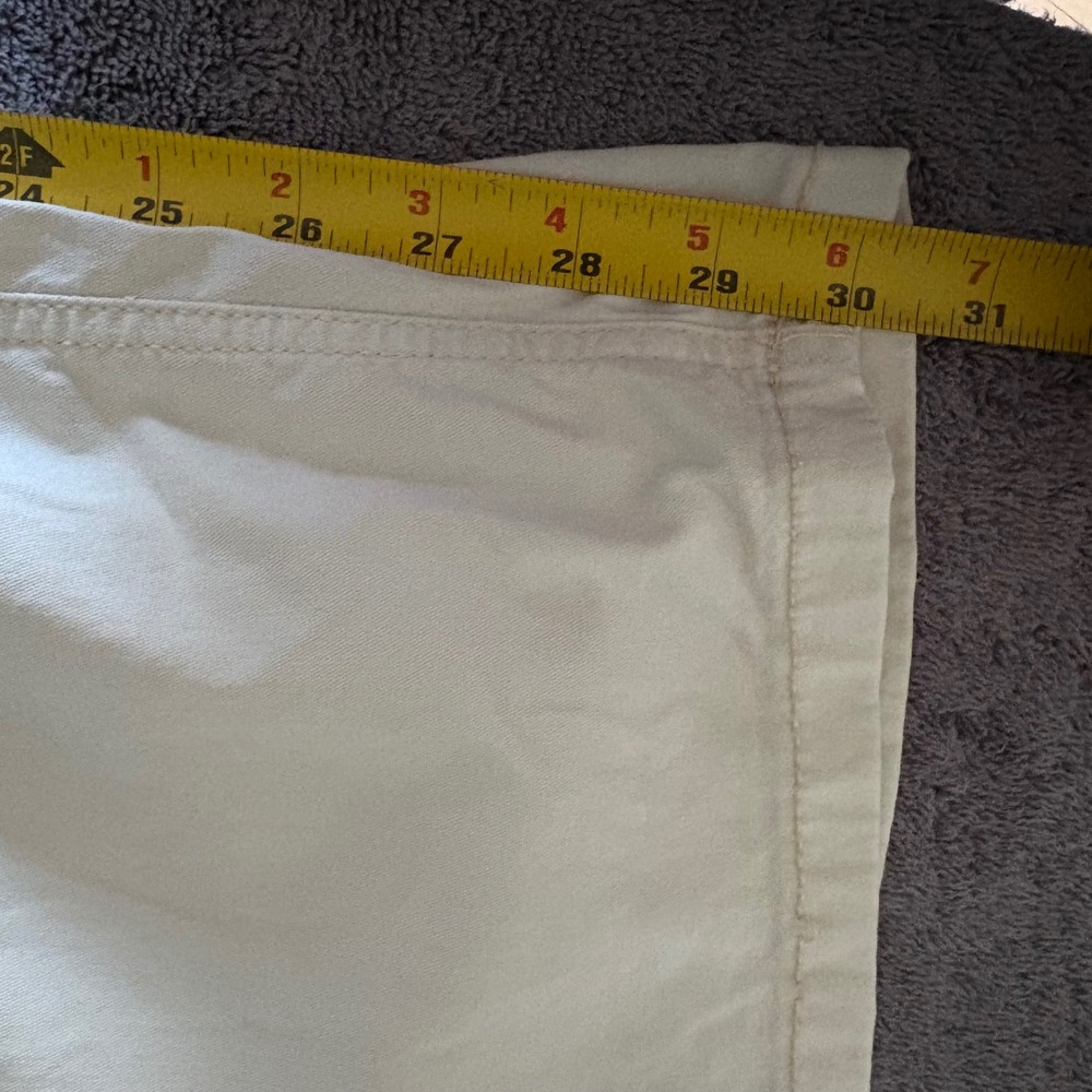 American Eagle Baggy Wide Leg Cargo Pants Sz 12 Tan Twill Lyocell Blend - Picture 8 of 8